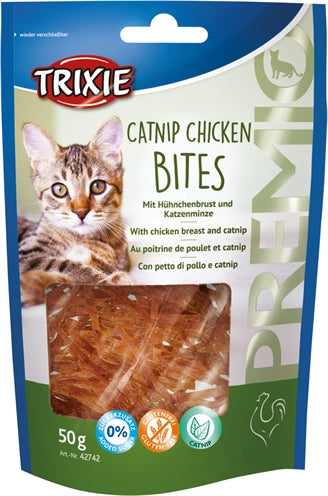 Load image into Gallery viewer, Trixie premio catnip chicken bites