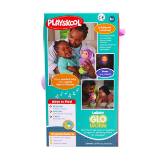 Afbeelding laden in galerijviewer, No brand playskool lullaby gloeiworm paars