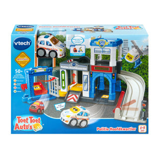 Load image into Gallery viewer, Vtech toet toet politie hoofdkwartier - inclusief agent alex - educatief speelgoed - tijd om boeven te vangen - 3 magische sensors - vanaf 1 jaar