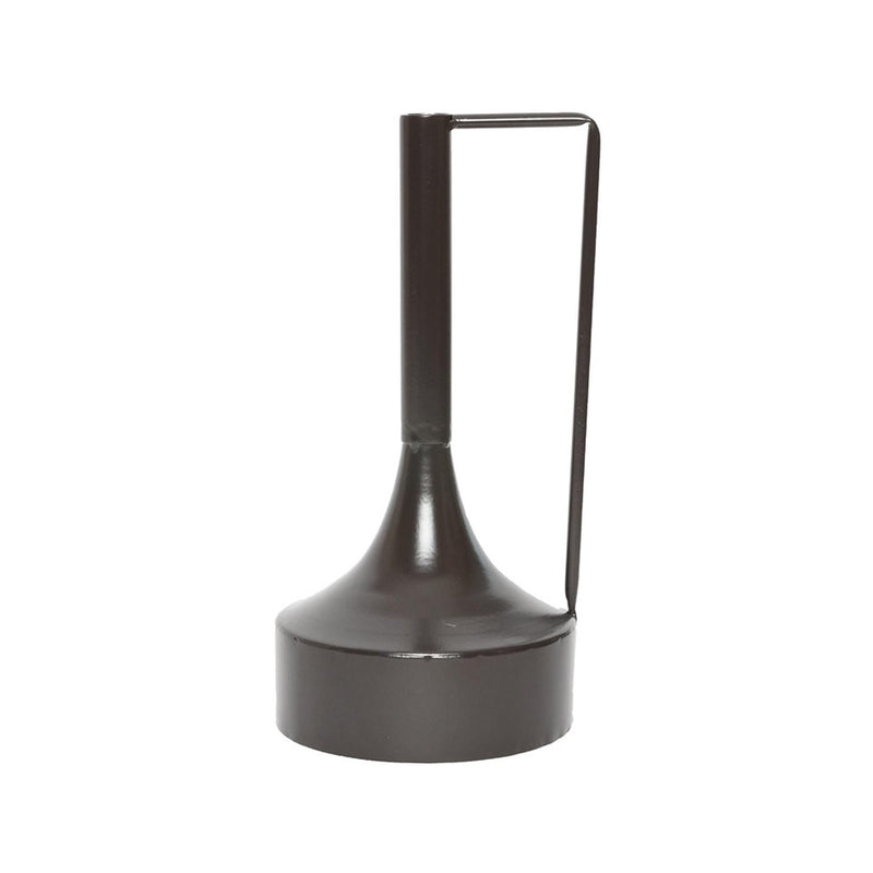 Load image into Gallery viewer, House of nature vaas tromso metal 30cm zwart
