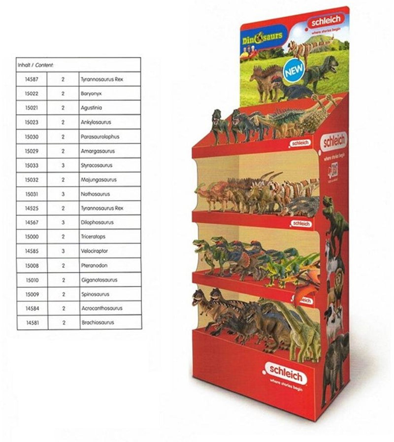 Load image into Gallery viewer, Schleich dino's 18 ass. (39 stuks). 3+