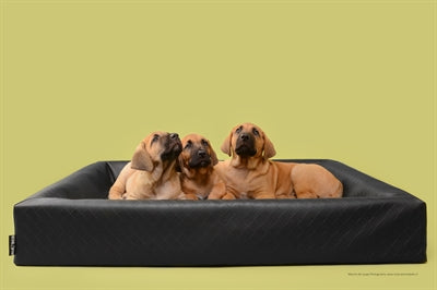 Load image into Gallery viewer, Bia bed Hondenmand original square zwart