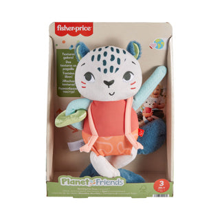 Load image into Gallery viewer, Fisher-price fisher price planet friends - sneeuwluipaard - knuffelpop