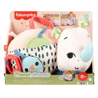 Load image into Gallery viewer, Fisher-price op de buik spelen zwervende neushoorn