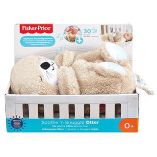 Load image into Gallery viewer, Mattel fisher-price bedtijd otter 30 cm - baby speelgoed - 0 tot 6 maanden - knuffel