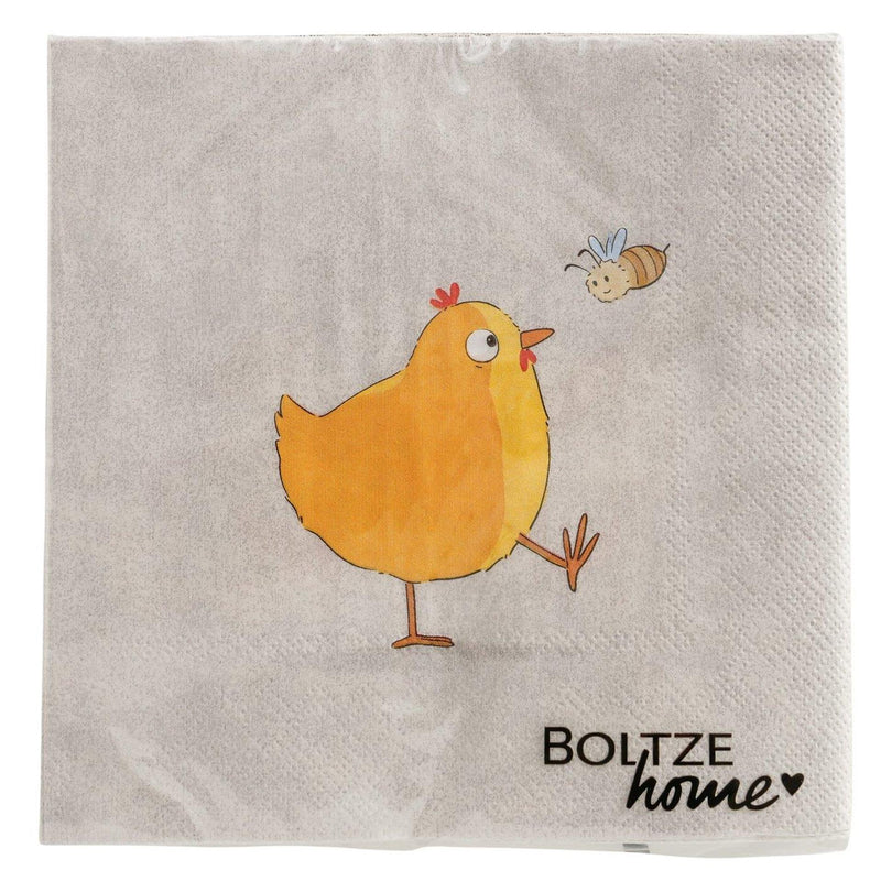Load image into Gallery viewer, Boltze home servetten henny 16,5x16,5x3cm 2 assorti