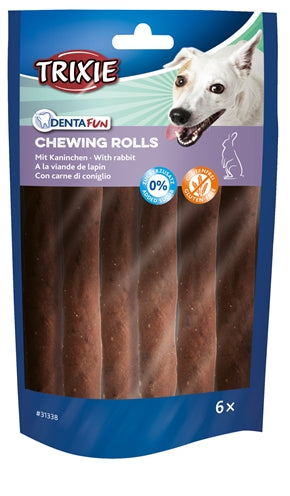Load image into Gallery viewer, Trixie Denta fun rabbit chewing rolls