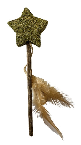 Load image into Gallery viewer, Croci Euphoria stick catnip ster met veren