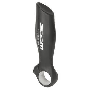 Load image into Gallery viewer, Zoom Handvat bar-end - Anatomische vorm - 1 set (2 bar ends) - 22,2 mm doorsnede - Aluminium - 138 gr paar - Zwart