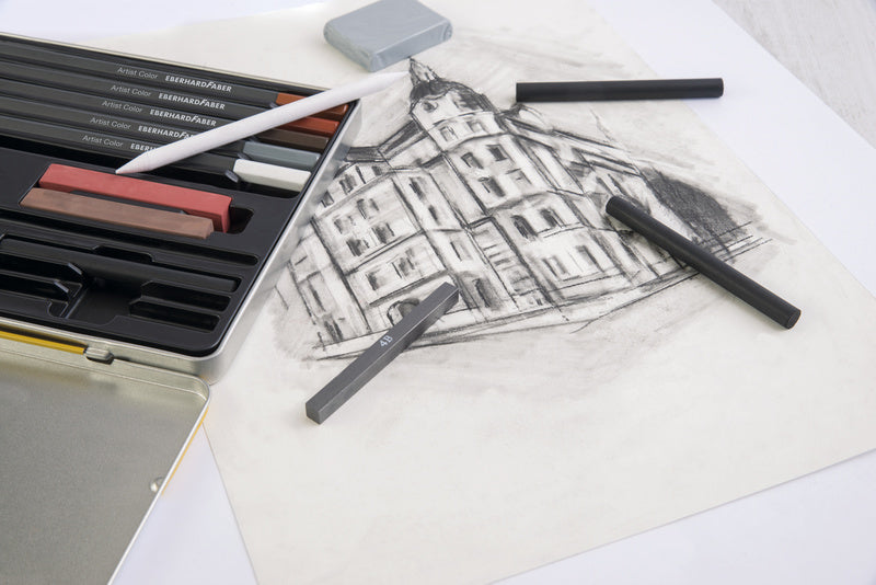 Load image into Gallery viewer, Eberhard faber ef-516916 tekenset efa bliketui 16 stuks