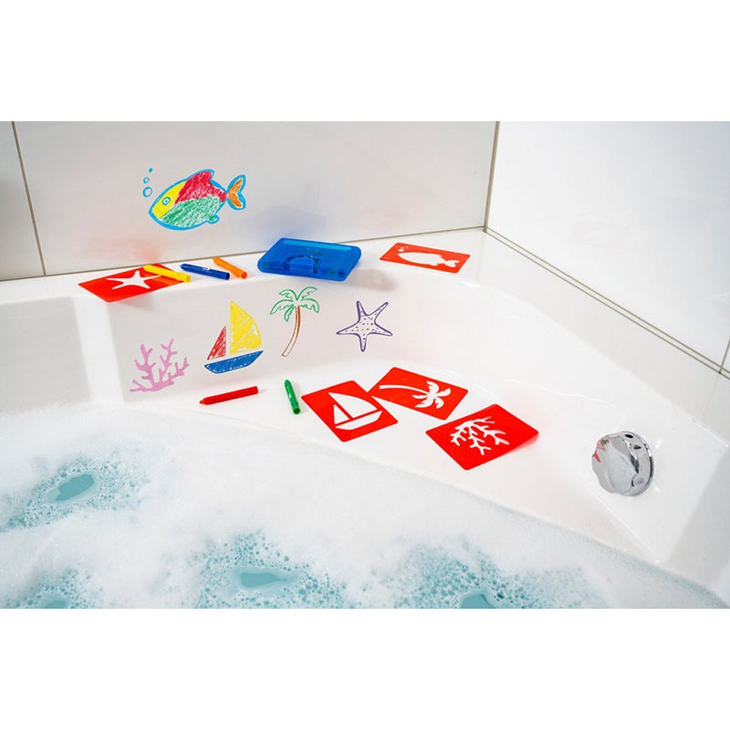 Load image into Gallery viewer, Eberhard faber ef-524110 badkrijt 10 stuks bewaarbox incl. 5 patronen