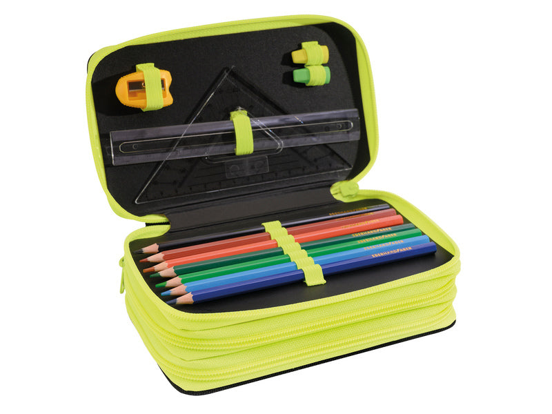 Load image into Gallery viewer, Eberhard faber ef-577571 gevuld etui race auto 36-delig 3 laags