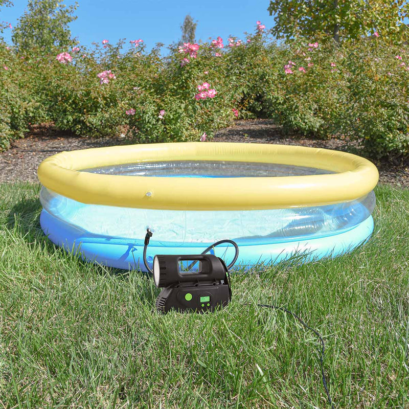 Load image into Gallery viewer, Slime deluxe 12v digitale bandenpomp compressor