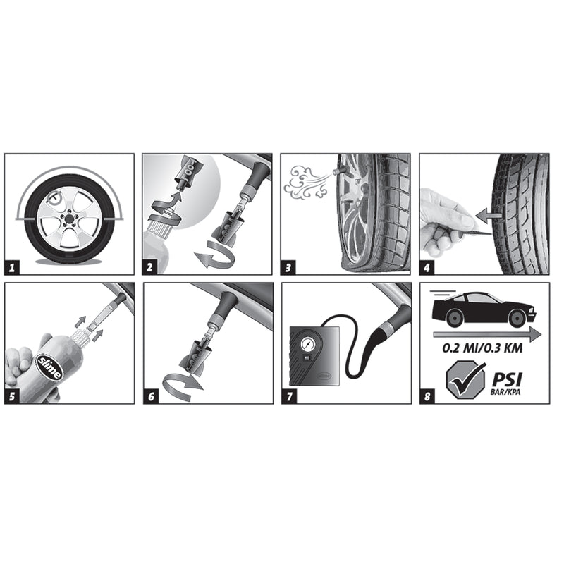 Load image into Gallery viewer, Slime smart repair noodreparatieset voor lekke banden