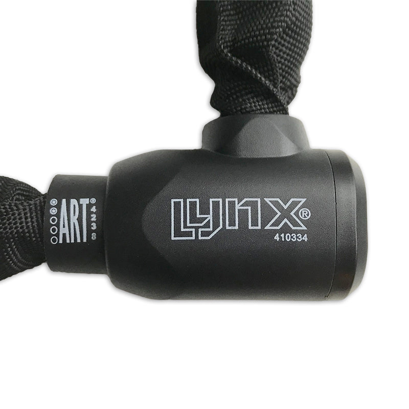 Afbeelding laden in galerijviewer, Lynx kettingslot art-2 100cmx9.0mm nylon hoes zwart op kaart