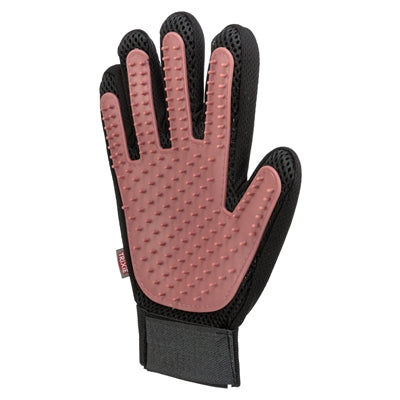 Load image into Gallery viewer, Trixie vachtverzorgingshandschoen mesh-materiaal tpr roze zwart