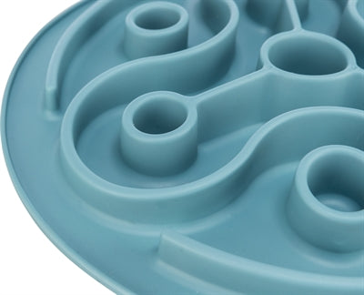 Load image into Gallery viewer, Trixie voermat slowfeeding tpe blauw