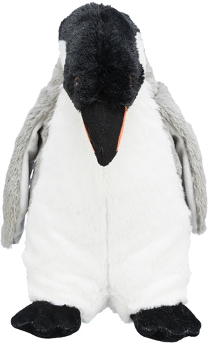 Load image into Gallery viewer, Trixie Be eco pinguin erin pluche gerecycled zwart wit grijs