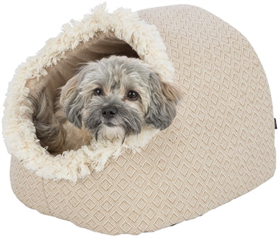 Load image into Gallery viewer, Trixie kattenmand iglo boho beige