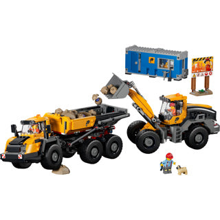 Load image into Gallery viewer, Lego city kiepwagen en voorlader voertuig speelgoed voor kinderen 60494