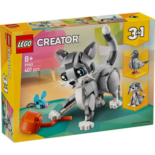 Load image into Gallery viewer, Lego creator 3in1 speelse kat dieren - 31163