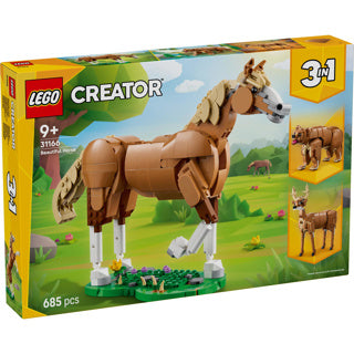 Load image into Gallery viewer, Lego ® creator 3in1 prachtig paard, dierenbouwset - 31166