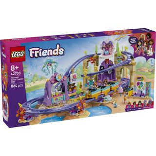 Load image into Gallery viewer, Lego friends zeemeerminnenachtbaan pretpark speelgoed voor kinderen met poppetjes 42703