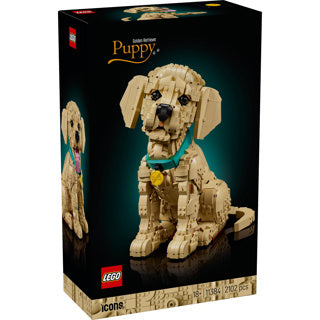 Load image into Gallery viewer, Lego ® icons golden retriever puppy - decoratieve dierenfiguur - bouwset voor volwassenen - 11384