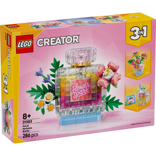 Load image into Gallery viewer, Lego creator 3in1 parfumfles met bloemen speelgoed voor kinderen en kinderkamer decoratie 31383