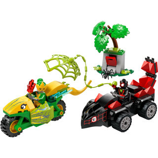 Load image into Gallery viewer, Lego 11198 spidey spin en electro achtervolging met dinosaurusvoertuigen | 2 stuks