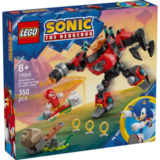 Load image into Gallery viewer, Lego ® sonic the hedgehog™ knuckles vs. dr. eggman egg crusher mecha - 77005
