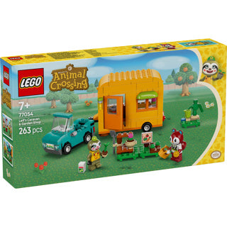Load image into Gallery viewer, Lego animal crossing 77054 leifs caravan en winkel