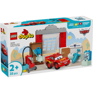 Load image into Gallery viewer, Lego duplo disney en pixar cars mcqueens bezoek aan docs garage - 10456