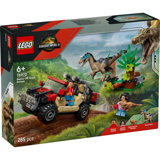 Load image into Gallery viewer, Lego jurassic world 76972 offroad eaptorontsnapping
