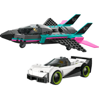 Load image into Gallery viewer, Lego city great vehicles 60489 straalvliegtuig vs. sportauto