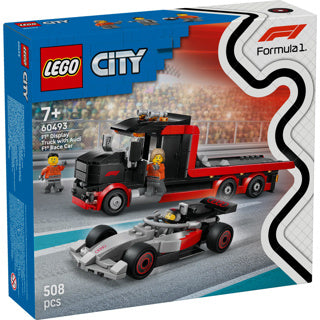 Load image into Gallery viewer, Lego city 60493 f1 displaytruck met audi f1 racewage