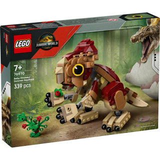 Load image into Gallery viewer, Lego jurassic world 76970 babydinosaurus dolores: aquilops