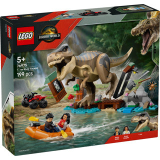 Load image into Gallery viewer, Lego ® jurassic world t. rex rivierontsnapping bouwset - 76975