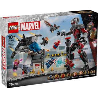 Load image into Gallery viewer, Lego super heroes 76314 captain america civil war actiescene