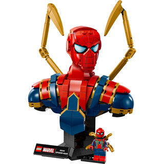 Load image into Gallery viewer, Lego super heroes 76326 iron spider-man buste