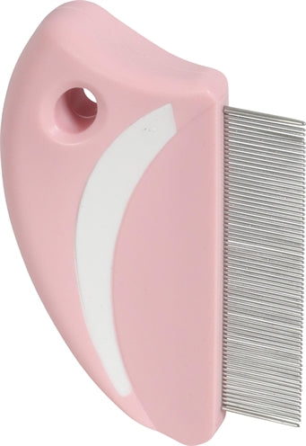 Load image into Gallery viewer, Zolux Anah vlooienkam rond roze wit