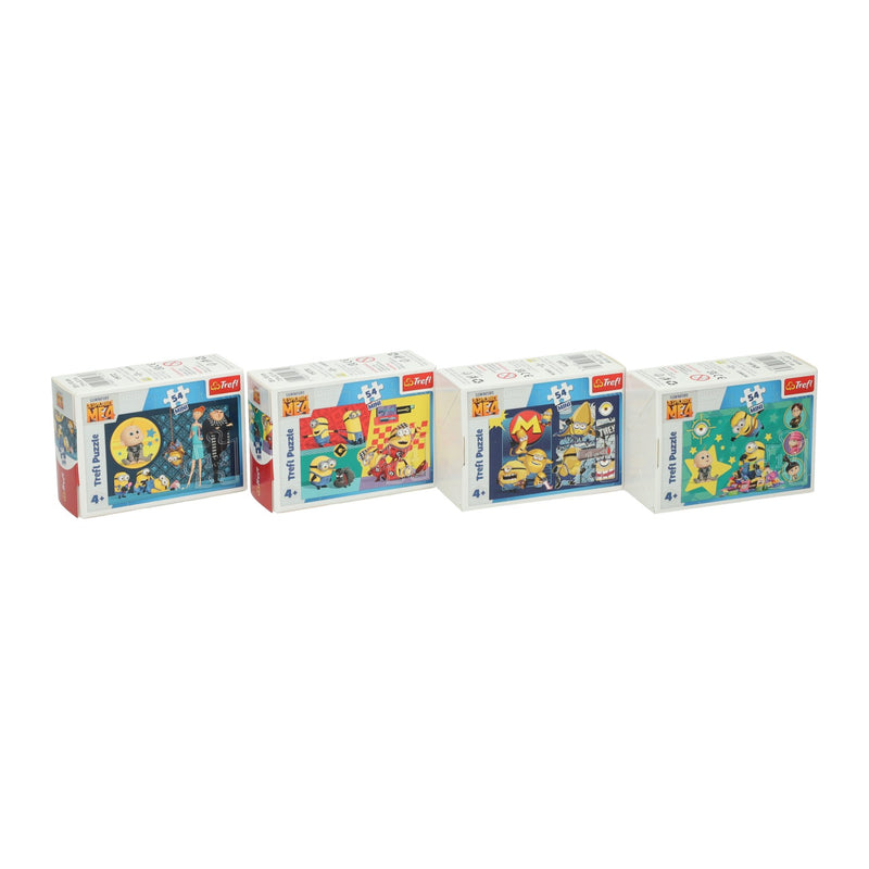 Load image into Gallery viewer, Mini puzzel minions, 54st.