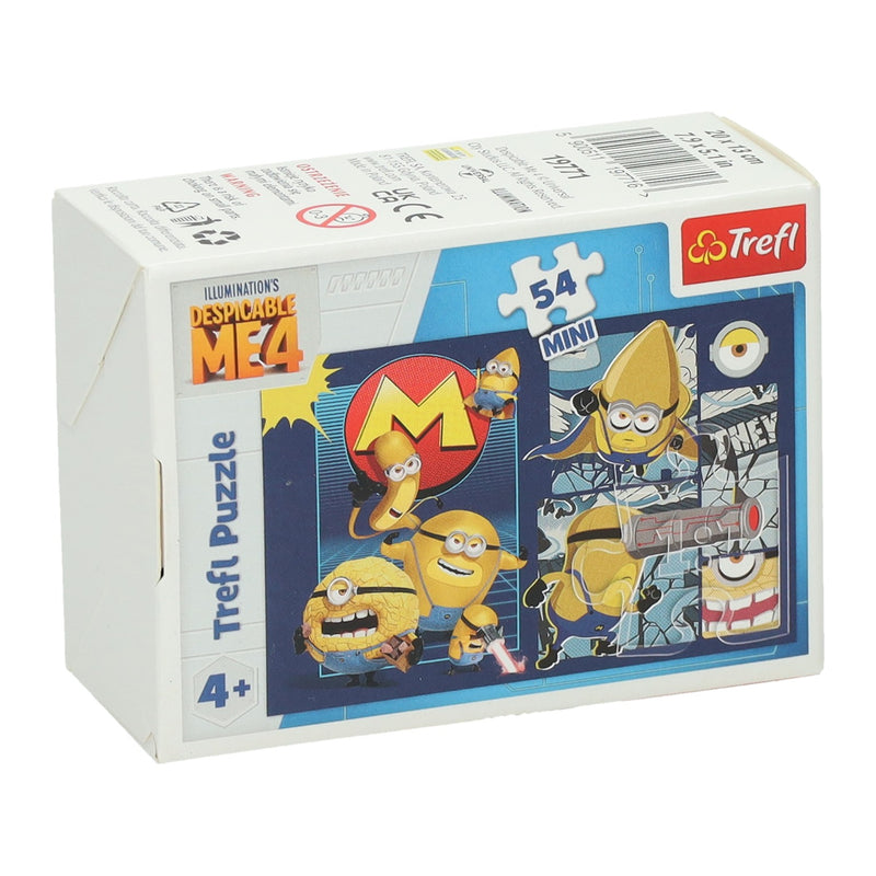 Load image into Gallery viewer, Mini puzzel minions, 54st.
