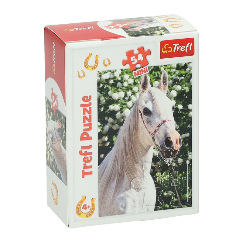 Afbeelding laden in galerijviewer, Mini puzzel paarden, 54st.