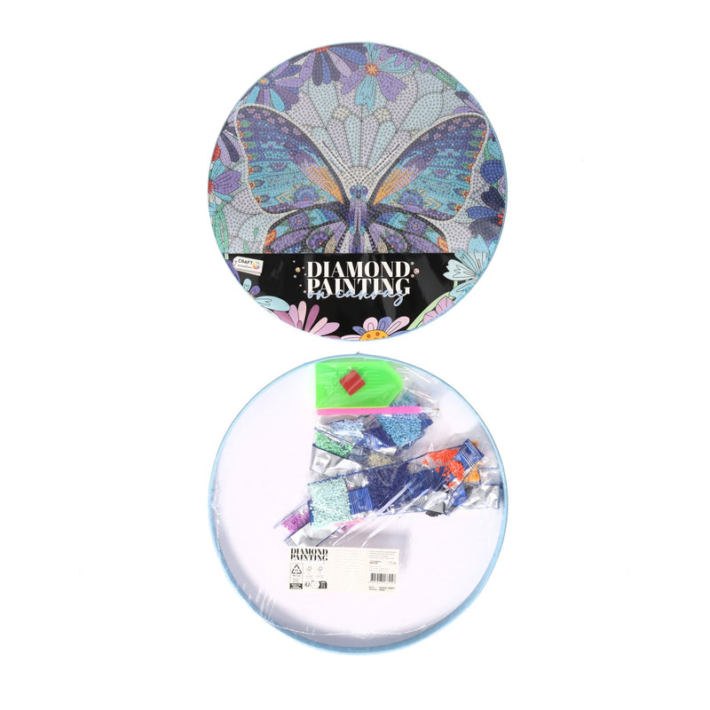 Afbeelding laden in galerijviewer, Diamond painting rond 30x30cm, set van 8 canvassen