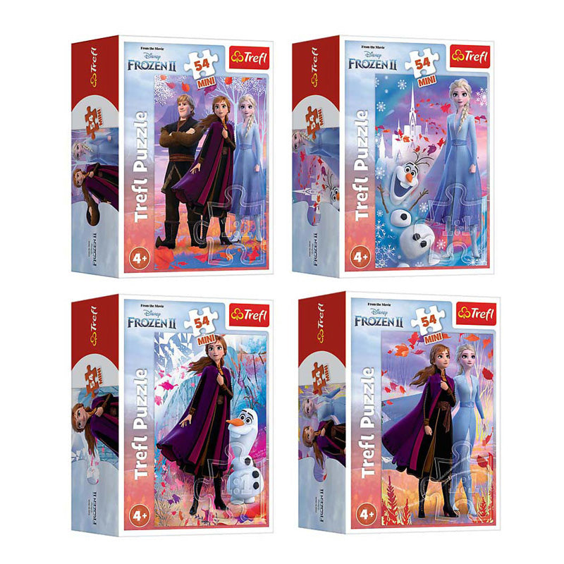 Afbeelding laden in galerijviewer, Disney mini puzzel frozen - 54st.