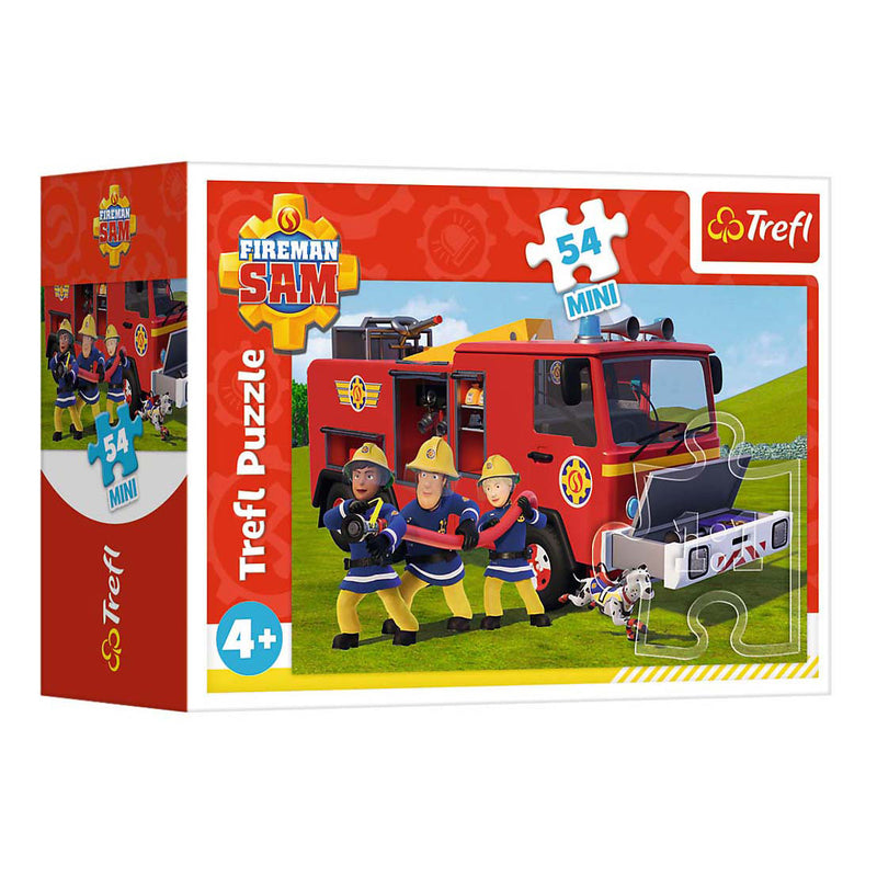 Afbeelding laden in galerijviewer, Brandweerman sam mini puzzel - 54st.