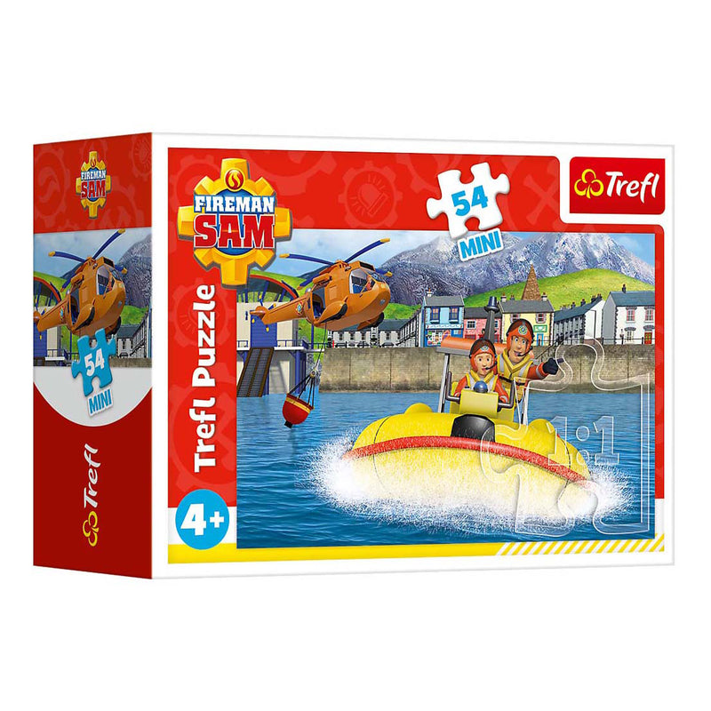 Afbeelding laden in galerijviewer, Brandweerman sam mini puzzel - 54st.