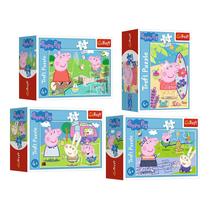 Afbeelding laden in galerijviewer, Peppa pig mini puzzel - 54st.