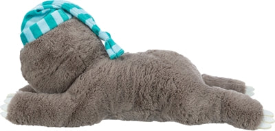 Load image into Gallery viewer, Trixie pluche luiaard grijs met heartbeat voor puppy